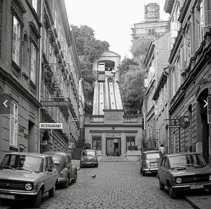 Tomićeva ulica 1980-ih godine (Foto Sanjin Kovačević)